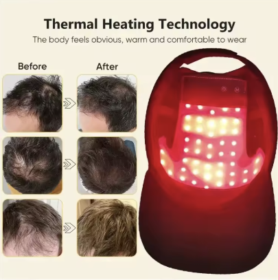 LumaGlow™ LED Red Light Hat