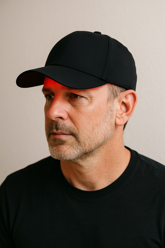 LumaGlow™ LED Red Light Hat