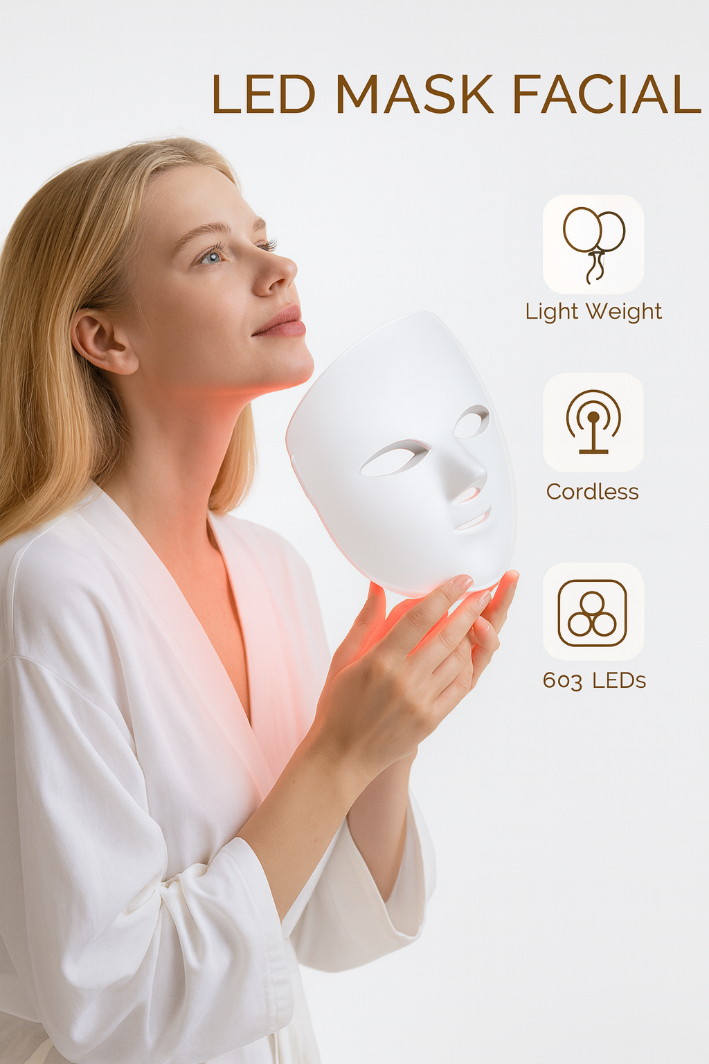 LumaGlow™ Red Light Therapy Mask